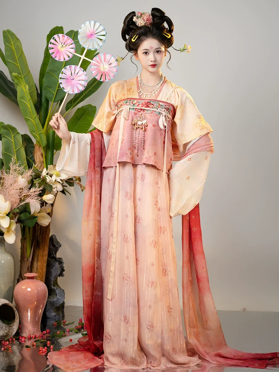 Qiuli 秋漓 - Tang Dynasty Historical Restoration Qixiong Ruqun