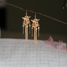 Twelve Midnight Palace Antique Earrings | Hanfu Jewelry