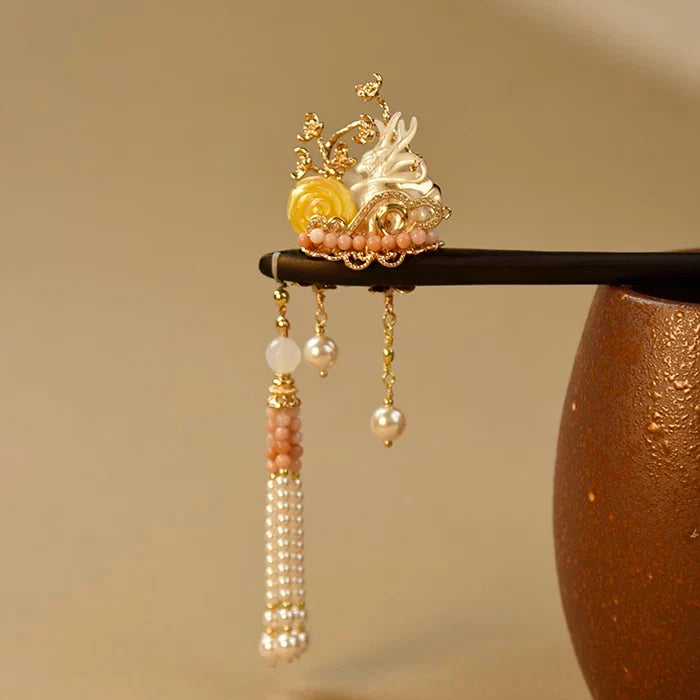 Happy Road Hair Stick | Ancient Chinese Hair Accessory