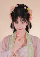 Lotus Fairy | Flower Hair Clips (凌波仙子)