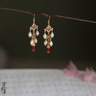 The Song of Fire Antique Earrings | Hanfu Jewelry