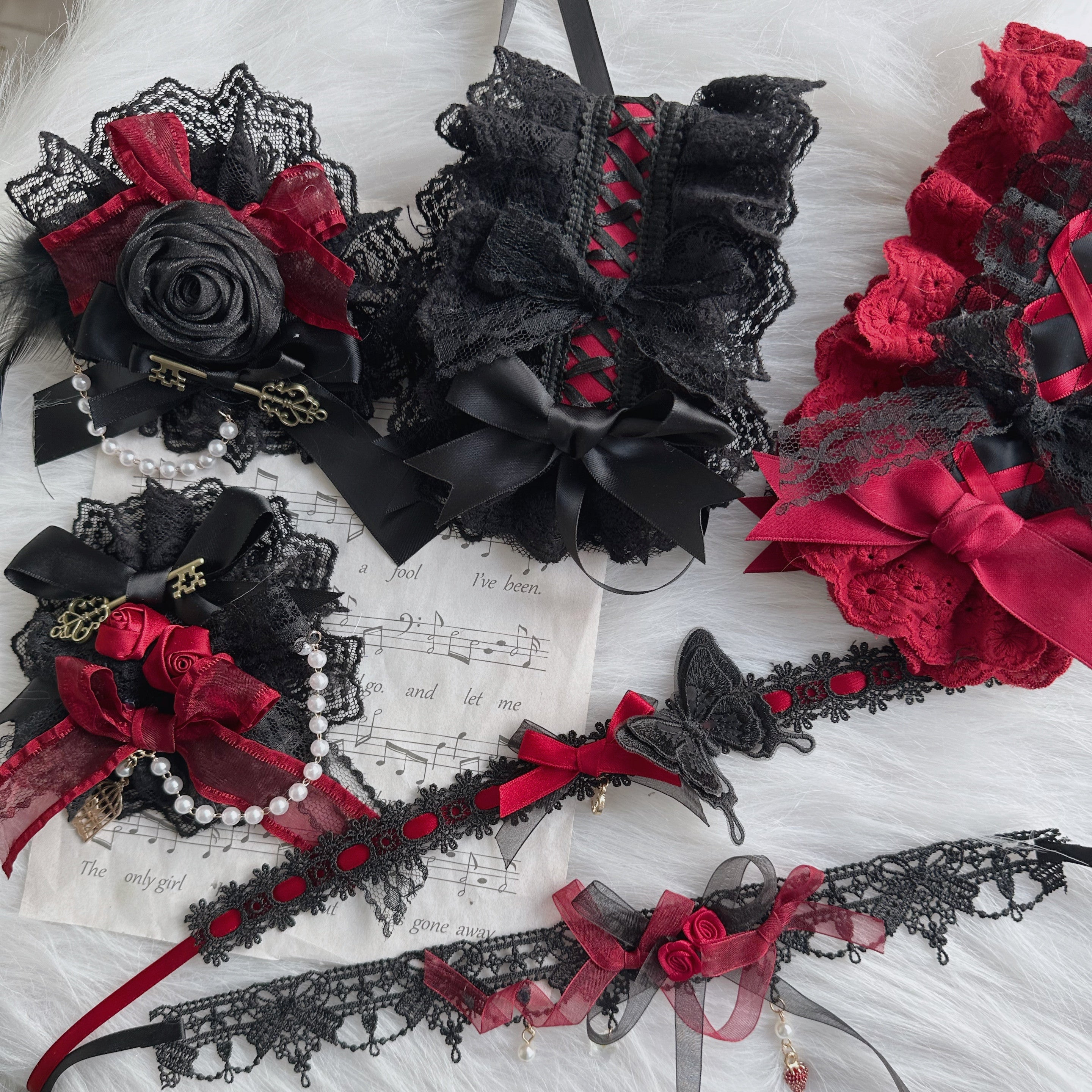 Gothic Lolita accessory Handmade Hairband