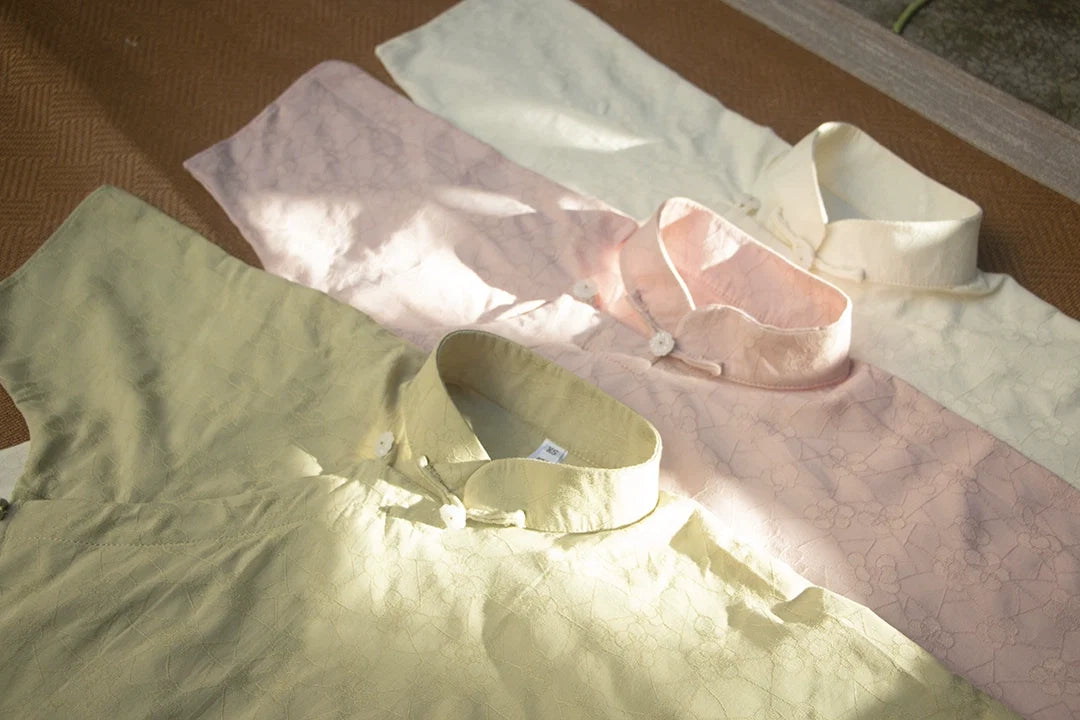 Bao Bing 刨冰 Shaved Ice 1930s Pure Cotton Summer Pastel Qipao