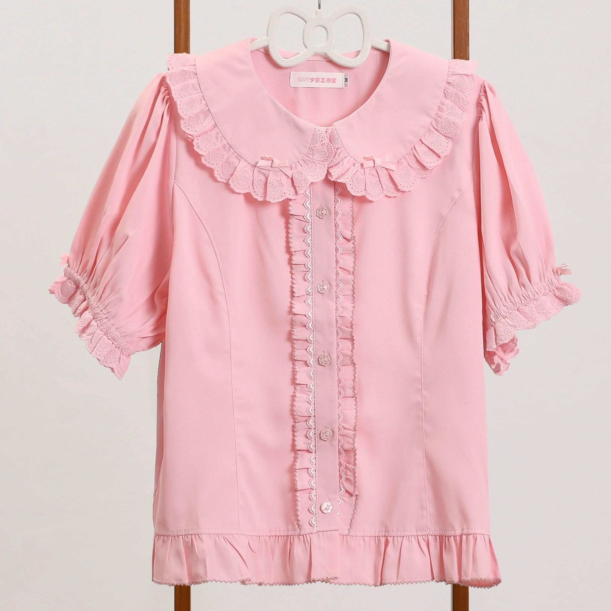 Sweet Short Sleeve Chiffon Lolita Blouse