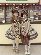 Shibuya Sweetheart - Plus Size Old School Lolita Plaid JSK & OP Dress