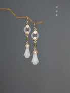 Magnolia Antique Earrings | Hanfu Jewelry