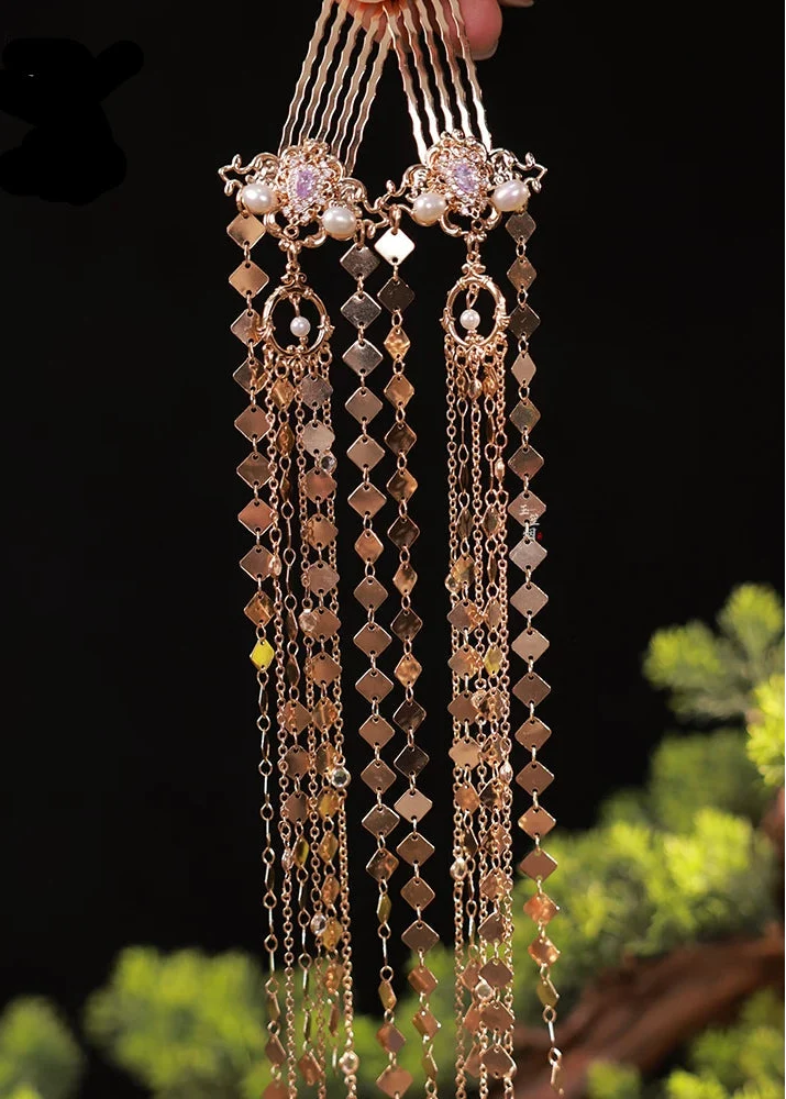 Purple Mist| Tassel Hairpins (紫烟)