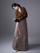 Chinese Blouse & Mamian Skirt Outfit | Wang Kongshan 忘空山