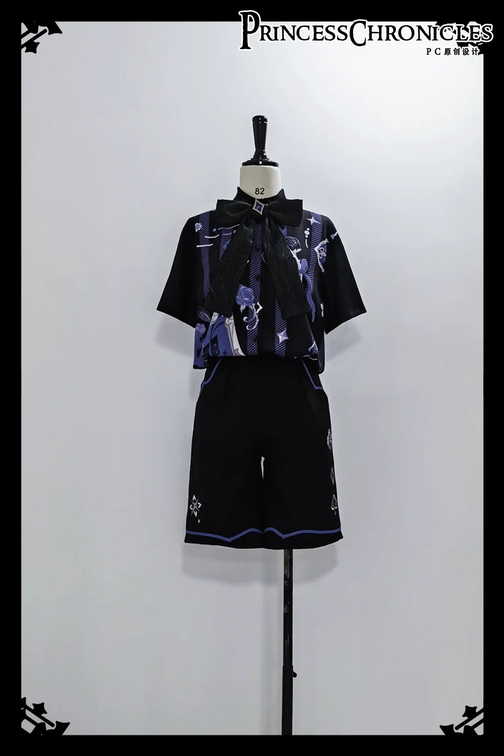 Summer Ouji Lolita Print Loose Shirt Outfit