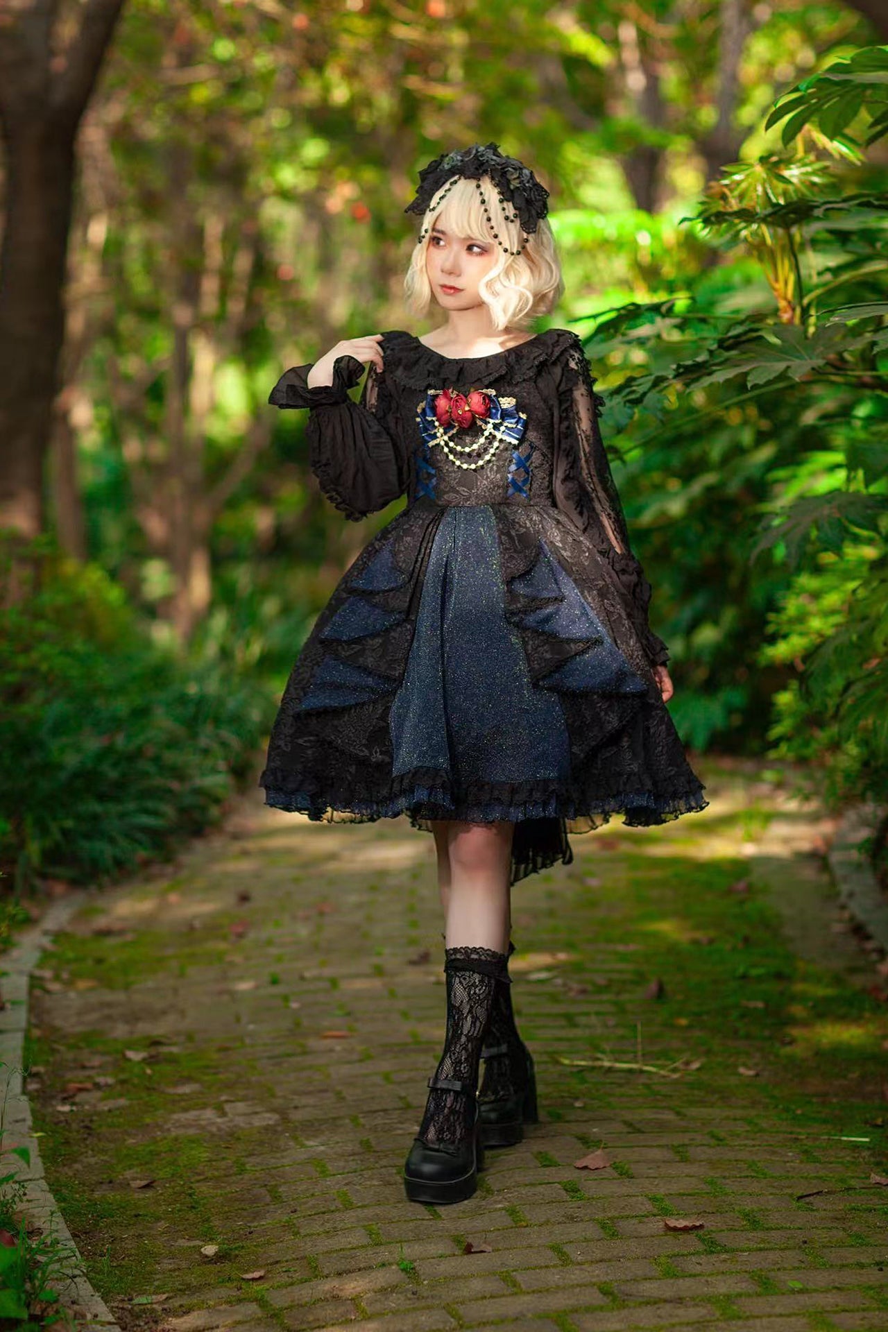 Singer - Lolita Plain Color JSK Dress