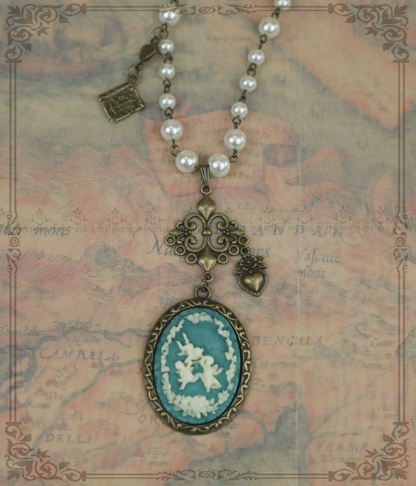 British Style Cameo Lolita Necklace