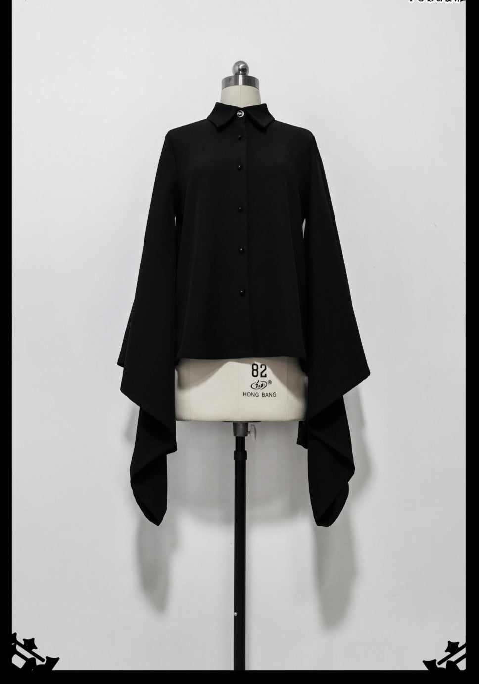 Pomegranate Note - Han Lolita Wide Sleeves Ouji Blouse