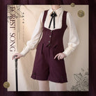 Griffin's Appointment - Ouji Lolita Striped Shorts Vintage Lolita Shorts