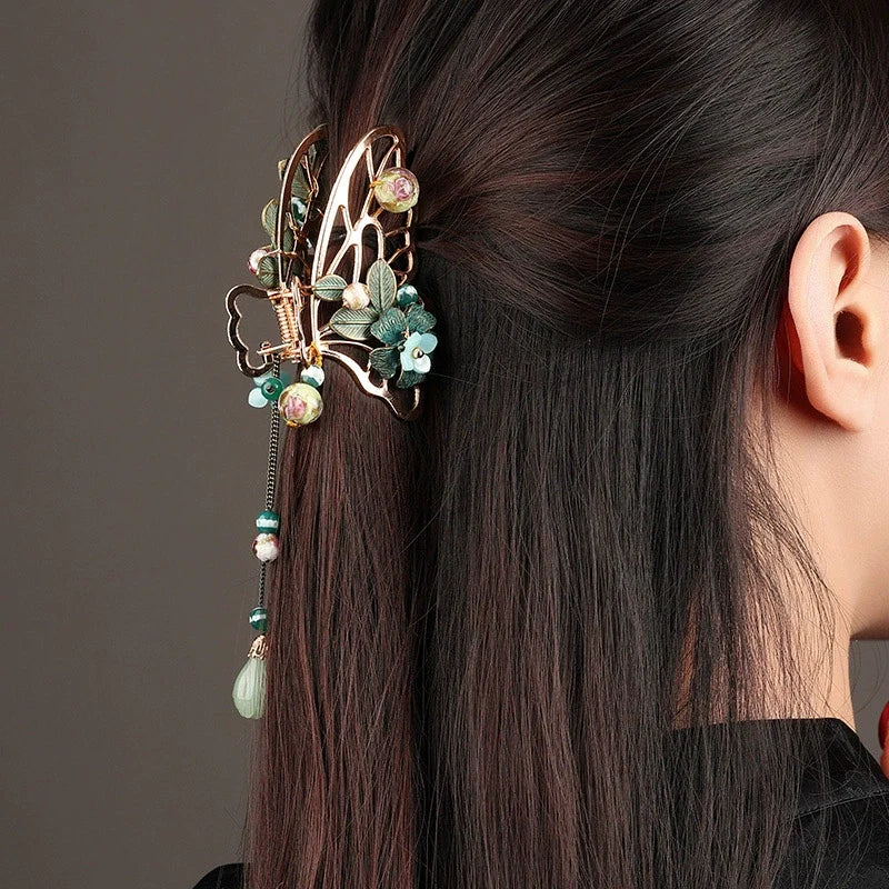 Hair Claw: Coral
