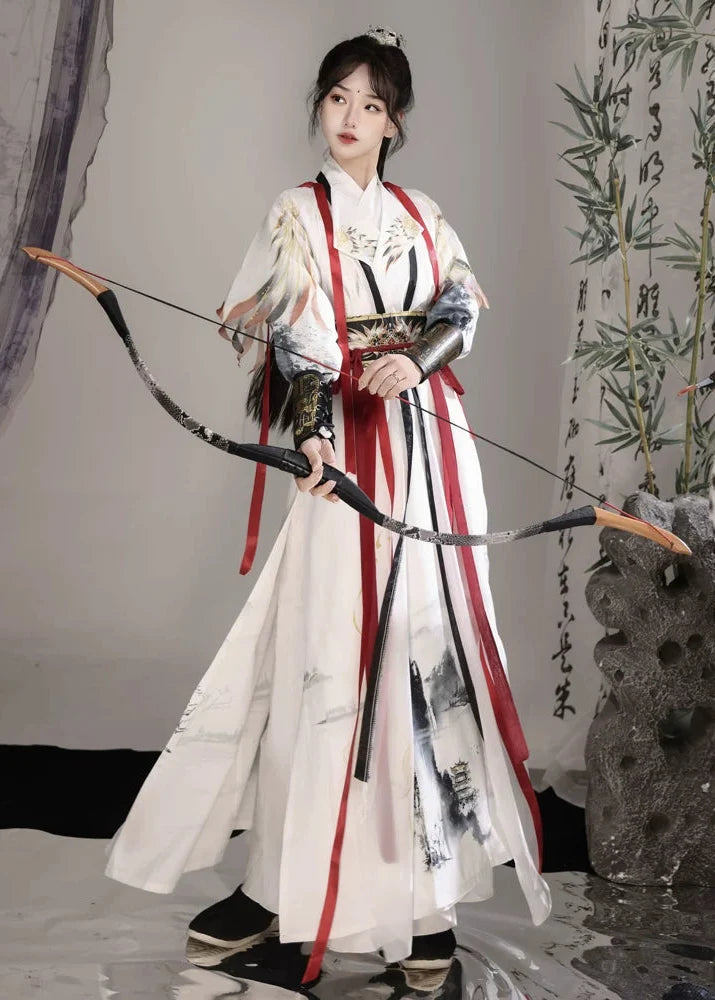 Cloud Crane | 5-Piece Unisex Plus Hanfu (云中鹤)