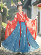 Wei Jin Dynasty Qiyao Ruqun Hanfu | Talia