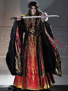 Princes and Generals Xianxia Hanfu Set with Cloak | Chinese Fantasy Period Drama Style