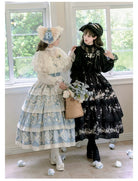 Letter and Poetry - Classic Lolita JSK Suit Four-tiered Twins Dress