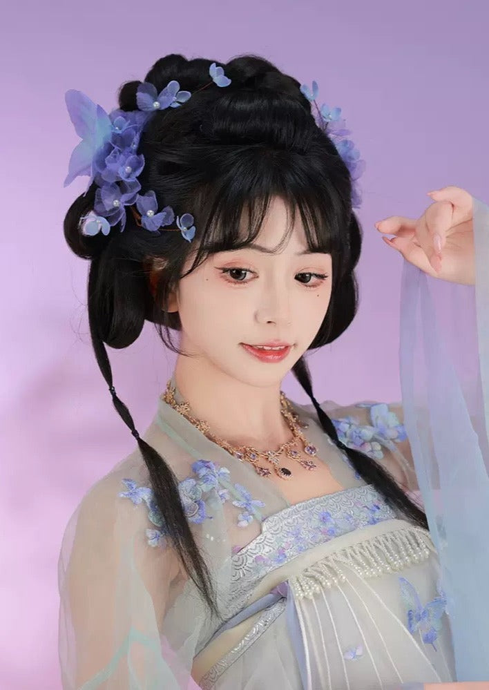 Iris | Flower Hair Pieces (鸢尾)