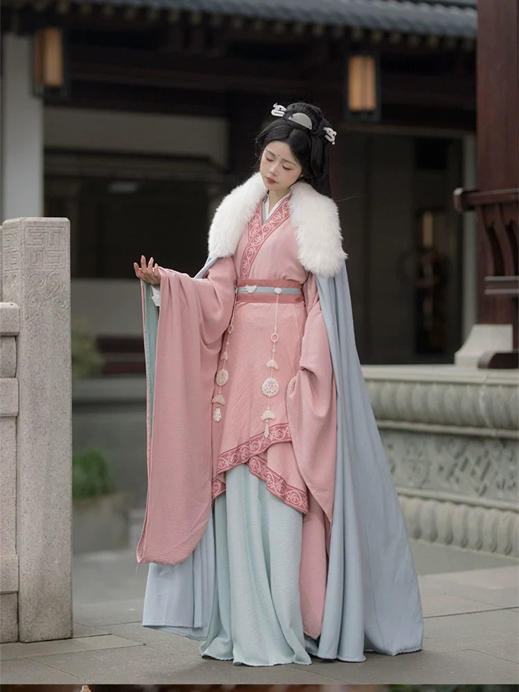 Wei Jin Dynasty Qiyao Ruqun Hanfu | Xiaoyu 小玉