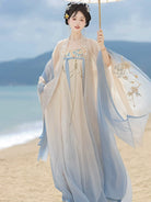 Slow Spring 不春 - Tang Dynasty Style Hanfu Dress Heziqun