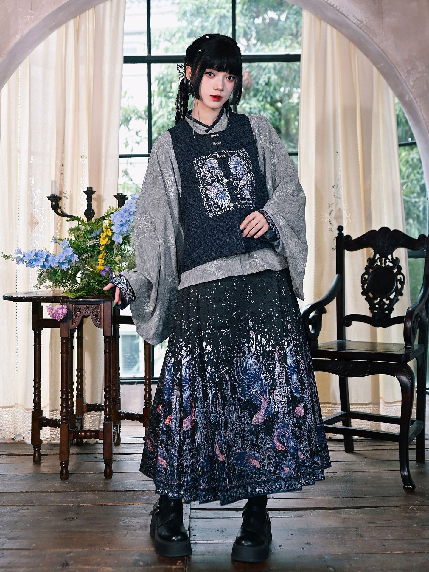 Ming Dynasty Style Bijia - Floating Light and Dream 浮光鳍梦