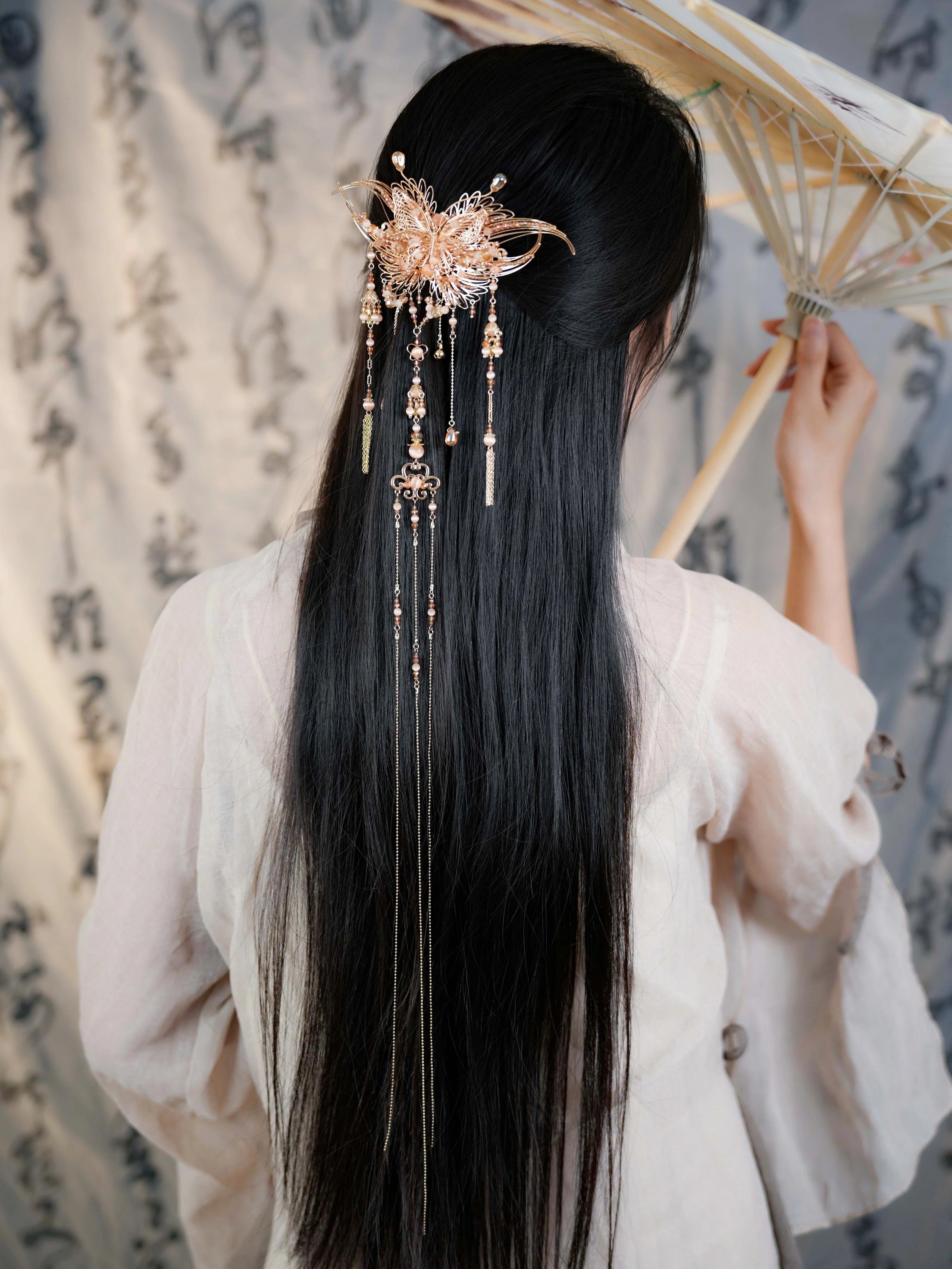 Back Hair Pin: Pixie