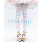 Fairy Kei Sweet Lolita Print Stockings