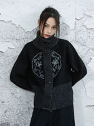 New Chinese Style Turtleneck Sweater for Autumn and Winter