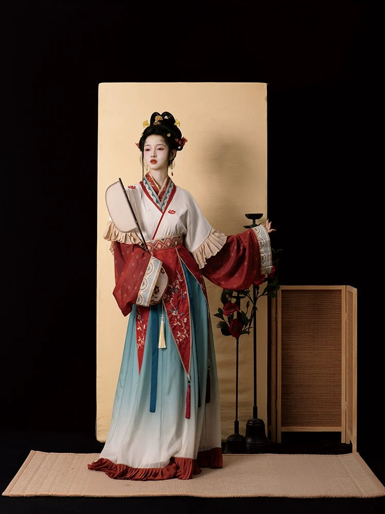 Wei Jin Dynasty Qiyao Ruqun Hanfu | Miaoyu 妙玉