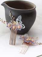 Hair Comb: Butterfly Night