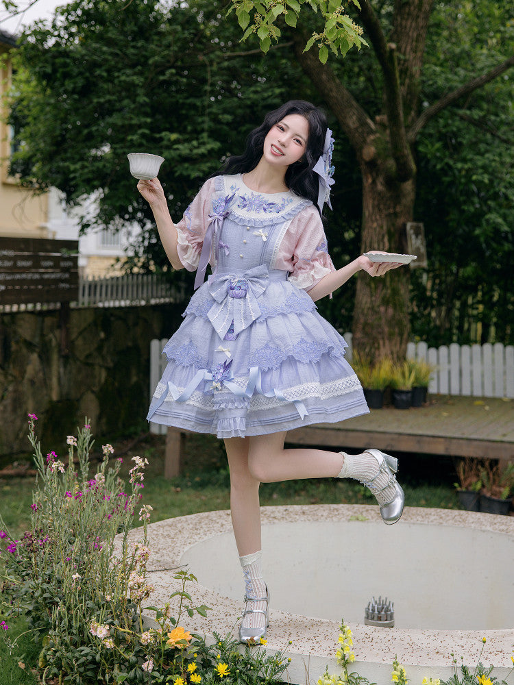 New Chinese Style Fairy Summer Blouse and Dress - The Sound of Berry Bells 莓铃之声