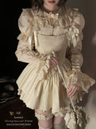Nightingale - Old School Lolita Shirt, Detachable Sleeves