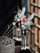 Hanfu Hair Accessories Set: Mountain Pavilions