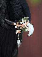 Fallling Crescent Hair Stick | Hanfu Hair Accessory