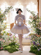 New Chinese Style Embroidered Summer Brocade Dress - Carousel 旋转木马