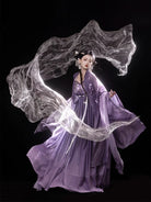 Iris Butterfly 鸢尾蝴蝶 - Tang Dynasty Style Hanfu Dress Heziqun