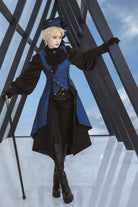 Timeless Oath - Sleeveless Ouji Lolita Vest Coat, Embroidered Sword