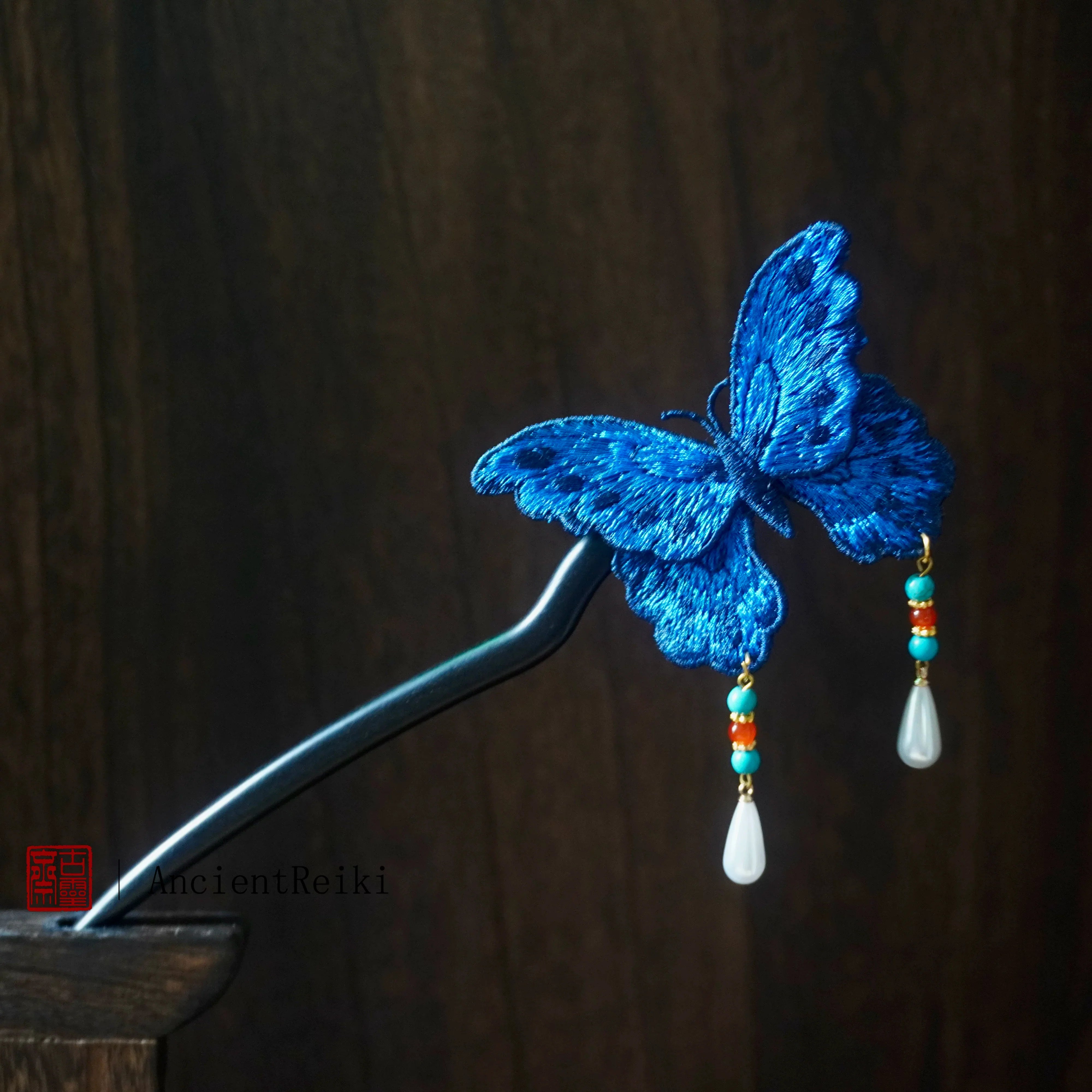 Emperor Butterfly Hair Stick | Ancient Chinese Hair Accessory