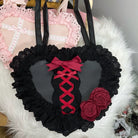 Sweet Lolita Bag Heart-shaped Lace Bag Multicolors