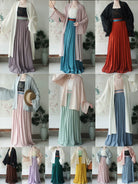 Ciji 辞记 Farewell Note Hanfu Zhequn Various Pleated Skirts