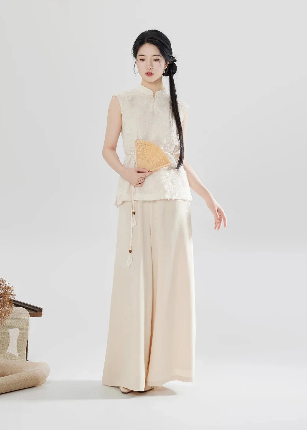 Drifting Clouds | Modern 2-Piece Pants Set (舒云时)