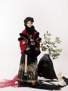 Ming Dynasty Chinese New Year Festival Hanfu Set | Fortune Cat 喵运亨通