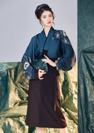 Office Lady  | Modern Blue Hanfu (工作日)