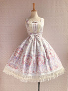 Sweet Lolita Printed Winter JSK Dress