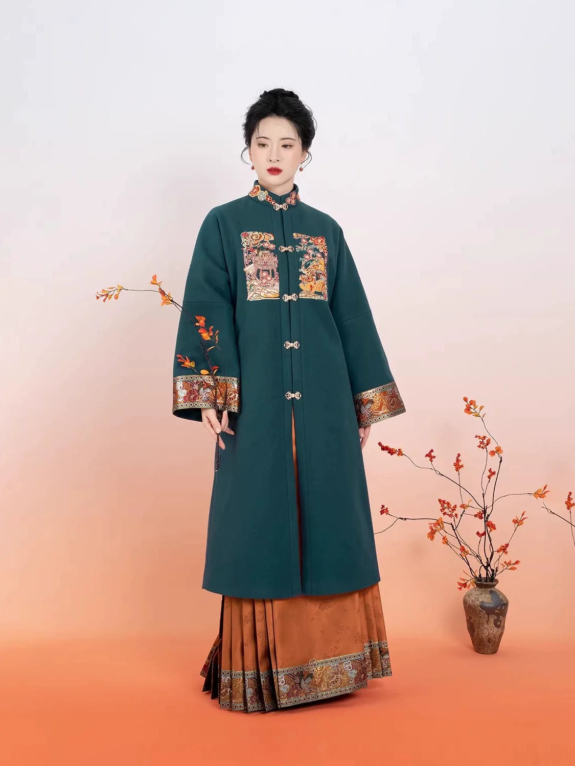 Ming Dynasty Modern Hanfu Mamianqun Outfit - Qianqiu 影舞千秋