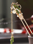 Bamboo Tassel Hair Stick | Ancient Chinese Hair Accessory