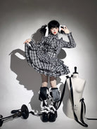 Humanoid Gift Box - Plaid Gothic Lolita Blouse & SK