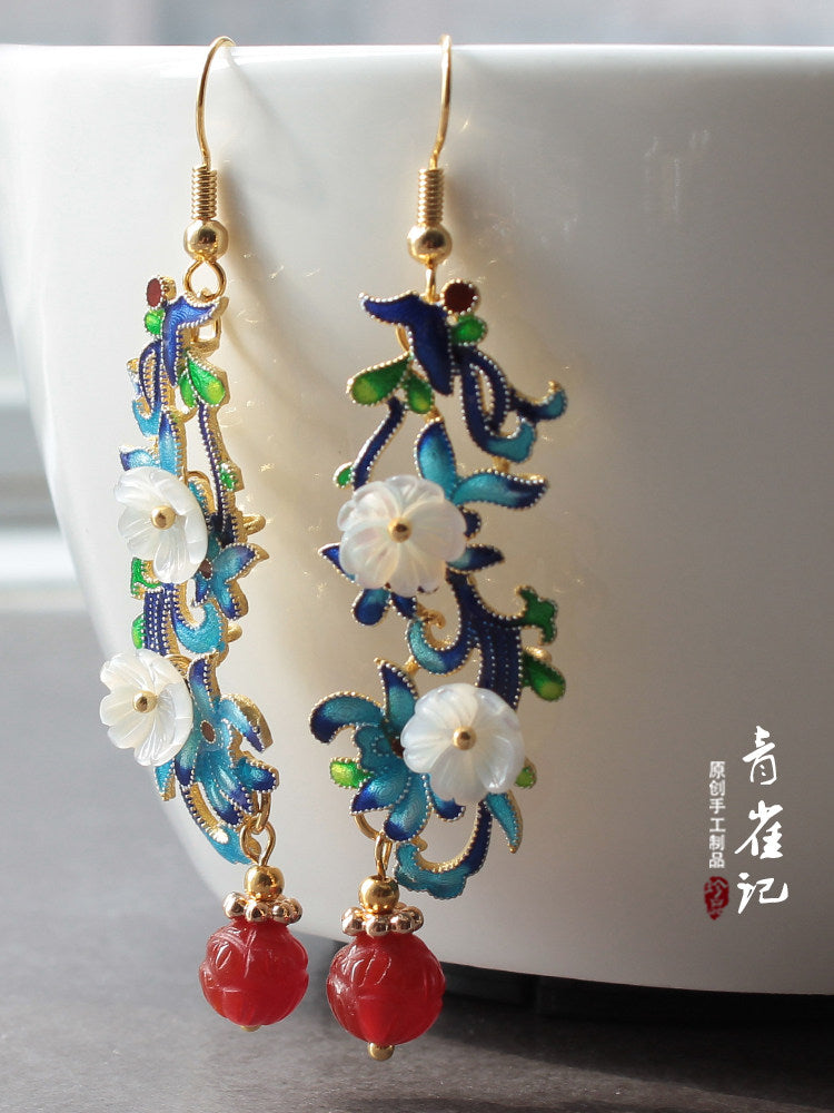 Tingfang Earrings | Ancient China Jewelry