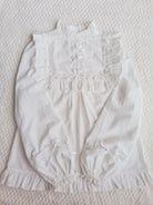 Cotton Lolita Lace Long Sleeve White Blouse
